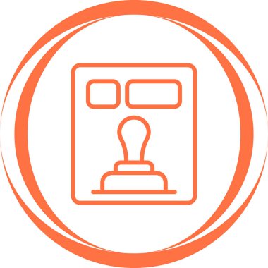 Modern Pul Aracı simgesinin vektör çizimi   