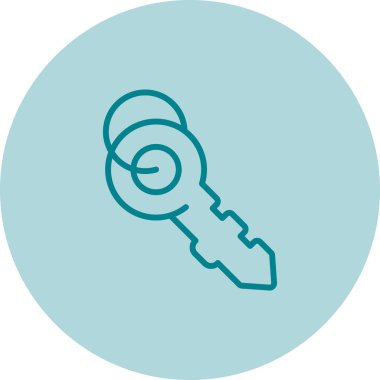 anahtar web simge vektör çizim