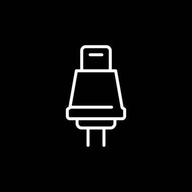 usb simgesi, web tasarımı için illüstrasyon