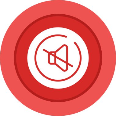 Ses hoparlörü web illüstrasyonu