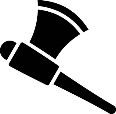 Balta. Web simgesi basit illüstrasyon