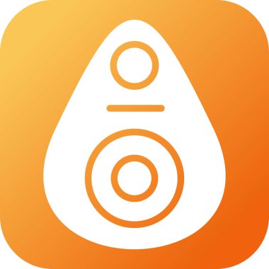 Bluetooth İzleyiciler web simgesi, vektör illüstrasyonu