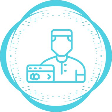 user icon, vector illustration simple design