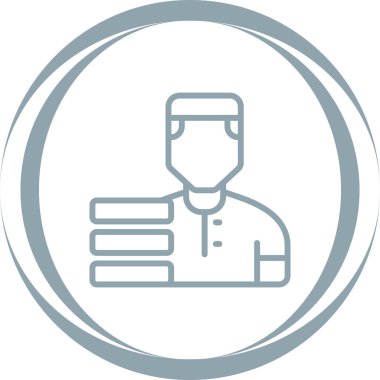 user icon, vector illustration simple design