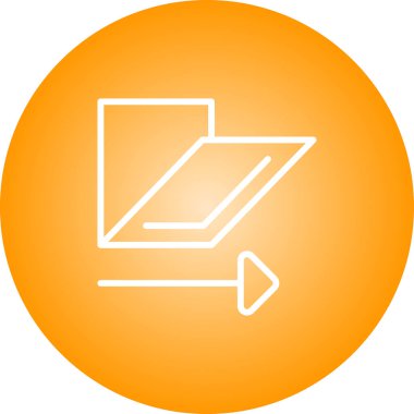 Makas kesme aracı simgesi, vektör illüstrasyonu