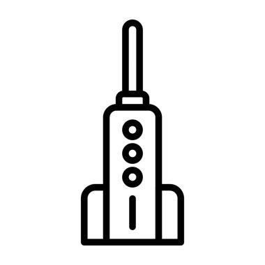 Modem simgesi web basit illüstrasyon