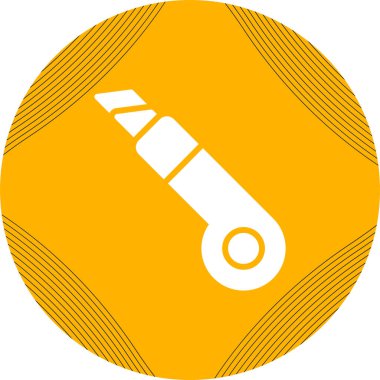 Cıvata kesici. modern simge web basit illüstrasyon