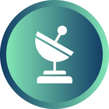 Anten. Web simgesi basit illüstrasyon