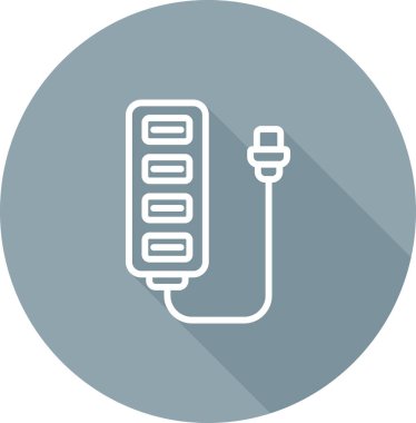 USB İnbot modern simgesinin vektör çizimi 