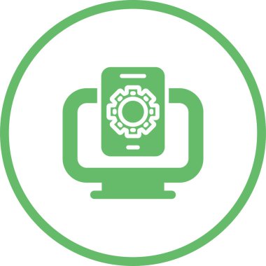  Aygıtlar web simgesi basit tasarımı