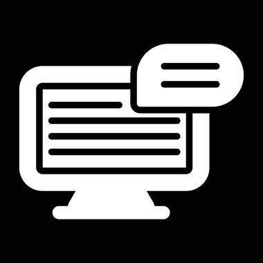 Bilgisayar web simge vektör çizim