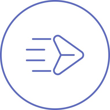 posta simgesi, vektör illüstrasyonu basit tasarım gönder