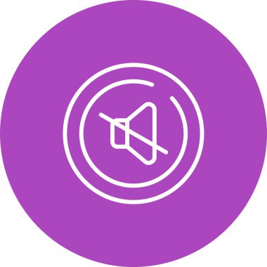 Ses hoparlörü web illüstrasyonu