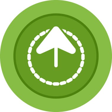 ok simgesi, vektör illüstrasyonu 