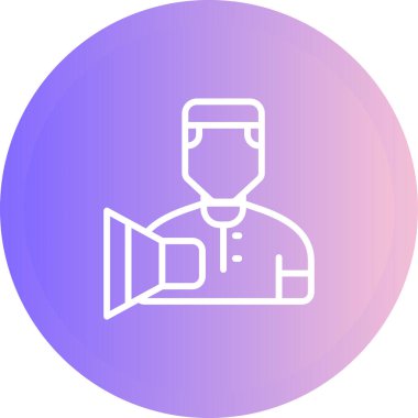 user icon, vector illustration simple design