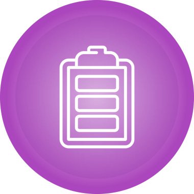 Pano web simgesi, basit tasarım, vektör illüstrasyonu 