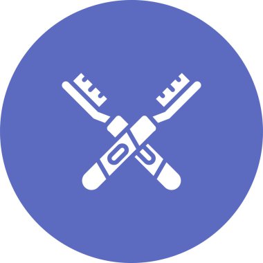 Elektrikli diş fırçası web simgesi, vektör illüstrasyonu
