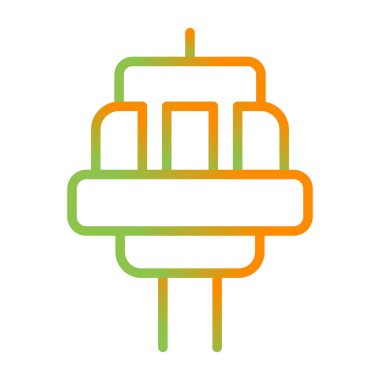 Tıklama simgesi basit illüstrasyon   