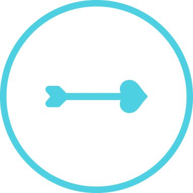 ok simgesi, vektör illüstrasyonu 