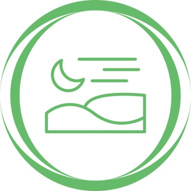Valley Web simgesi vektör illüstrasyonu 