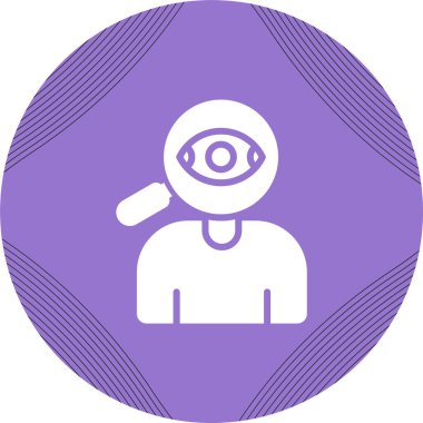 İş içgörü simgesi, vektör illüstrasyonu basit tasarım