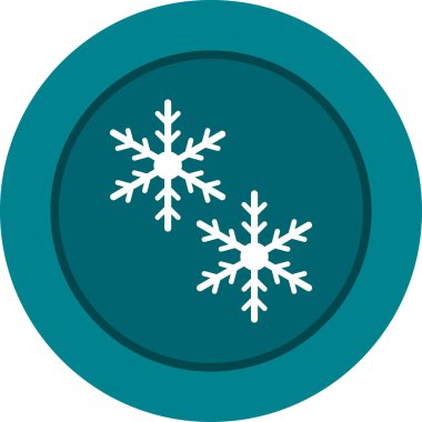 Kar Tanesi simgeleri, basit web resimlemesi