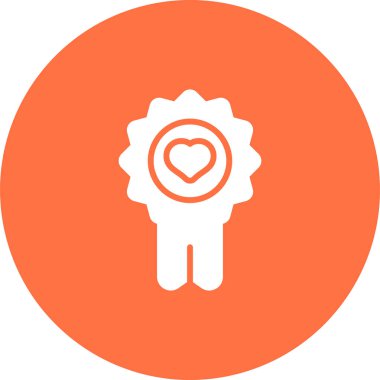 Kurdele. Web simgesi basit illüstrasyon