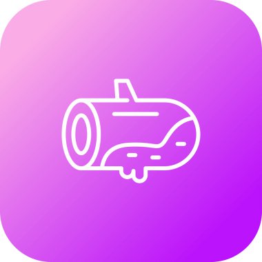 log with yosun, web simgesi vektör illüstrasyonu 