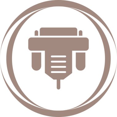 Kablo simgesi, vektör illüstrasyonunu göster