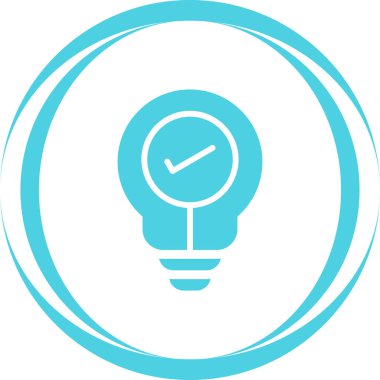  Ampul simgesi. vektör çizimi tasarımı