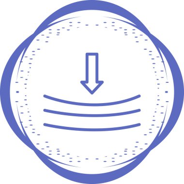  Rekabet baskısı simgesi. vektör illüstrasyonu