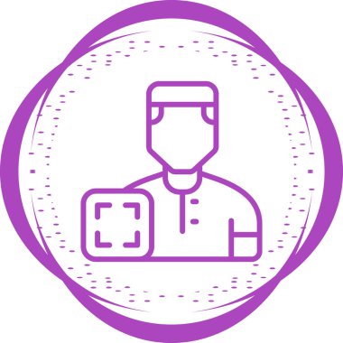 user icon, vector illustration simple design