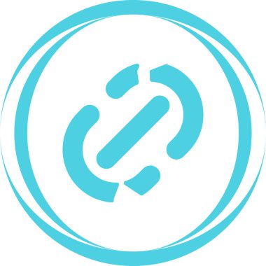 Arz Zinciri Bozma simgesinin vektör çizimi