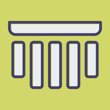 Web ve mobil için yönlendirme simgesi, vektör illüstrasyonunu hizala