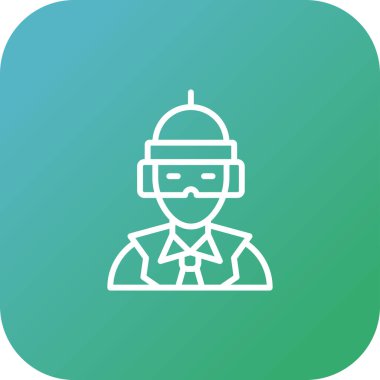 Hırsızlık simgesinin vektör illüstrasyonu