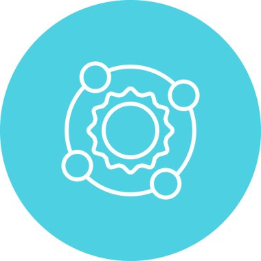 güneş web simgesi basit tasarım 