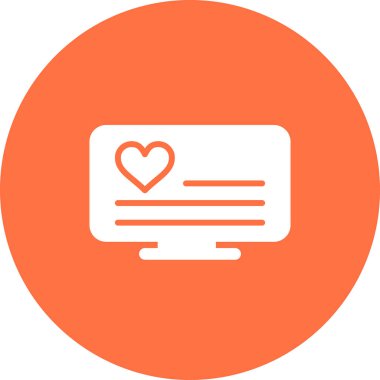 Bir rapor simgesinin vektör illüstrasyonu