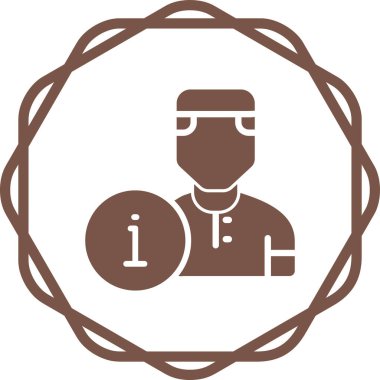 user icon, vector illustration simple design