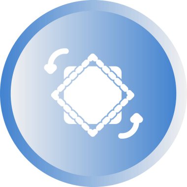 Sembolü çevir. Web simgesi basit tasarım