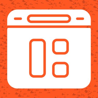 Gösterge paneli ikon vektör illüstrasyonu 