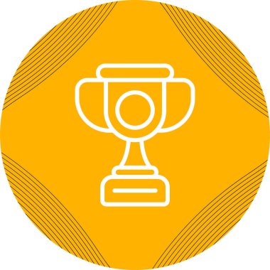 kupa ikonu vektör illüstrasyonu 