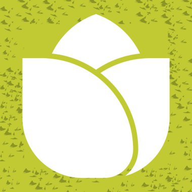  gül çiçeği ikonu vektör illüstrasyonu 