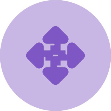 İmleç modern simgesinin vektör illüstrasyonu