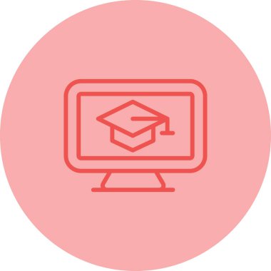 Bilgisayar web simge vektör çizim