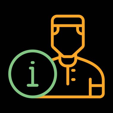 user icon, vector illustration simple design