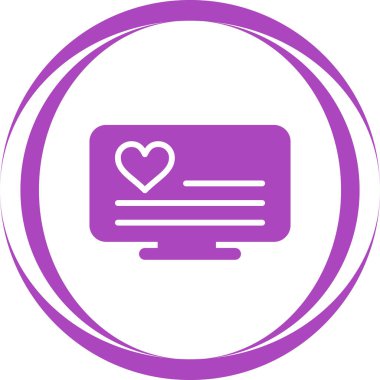 Bir rapor simgesinin vektör illüstrasyonu