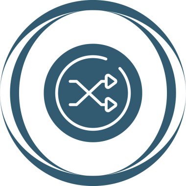 Web simgesi vektör illüstrasyonunu karıştır