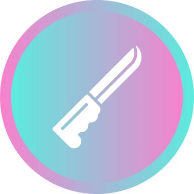 bıçak ağ ikonu vektör illüstrasyonu 