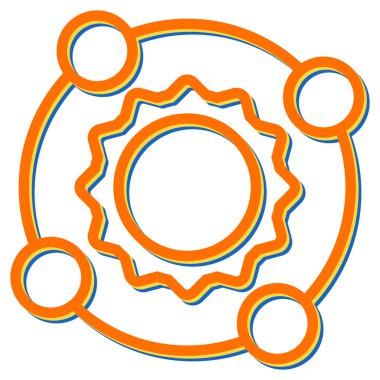 güneş web simgesi basit tasarım 