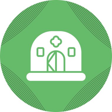 Acil Sığınak hattı simgesi. Mobil konsept ve web tasarımı için doğrusal stil işareti. Koruyucu kalkan çizgili vektör ikonu olan bir ev. Sembol, logo çizimi. Vektör grafikleri